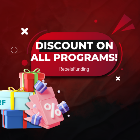 RebelsFunding 25% Discount on All Trading Programs