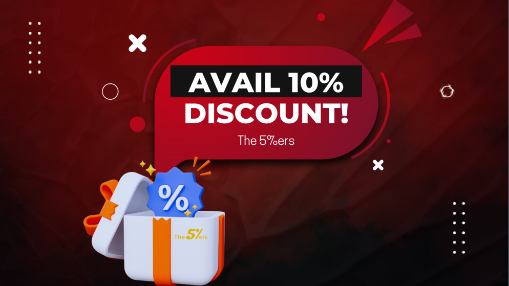 10% Discount for The5ers using our Discount Link