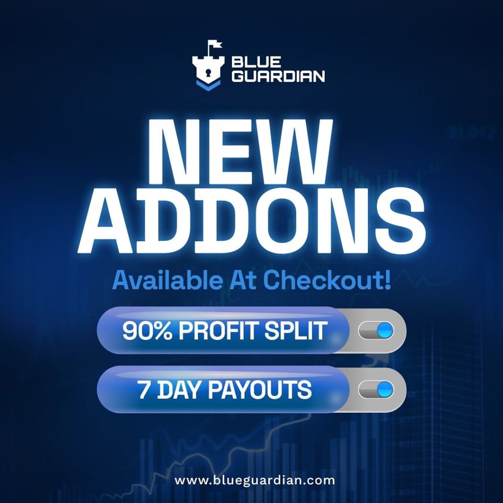 Blue Guardian has just announced the launch of two exciting new addons designed to enhance their traders' trading experience.