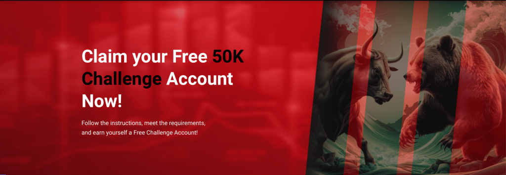 Claim your Free 50K Challenge Account Now. Ultima Markets is launching an exciting new initiative. Claim it now!