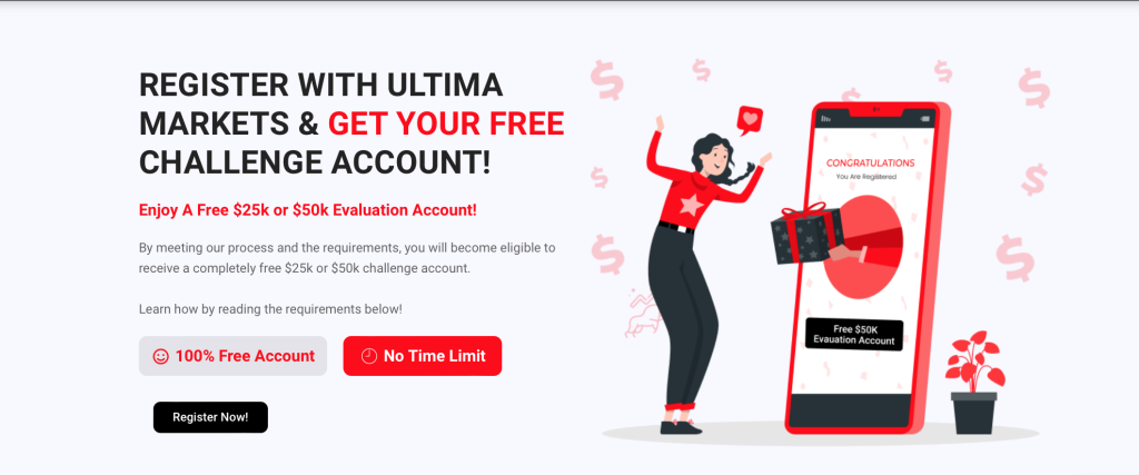 Here's an exclusive chance to supercharge your trading career with a Free $25K or $50K Challenge Account! Check it.