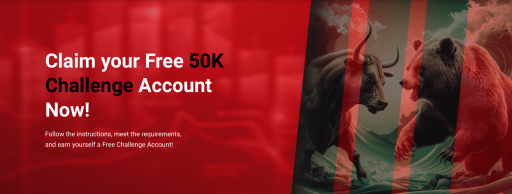 Forex Prop Reviews has shared an opportunity that offers free challenge accounts to those who meet specific trading requirements.