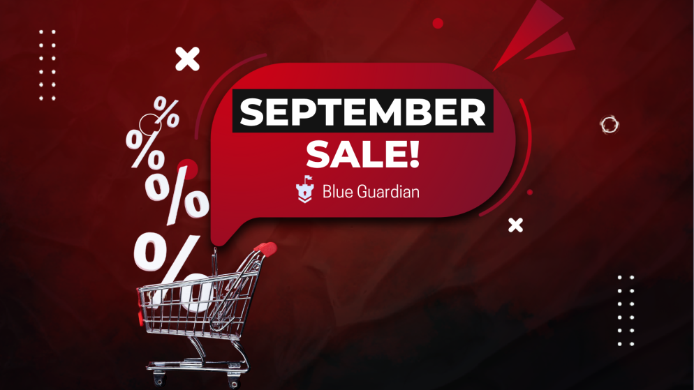 Blue Guardian September Sale: Who Wants it?