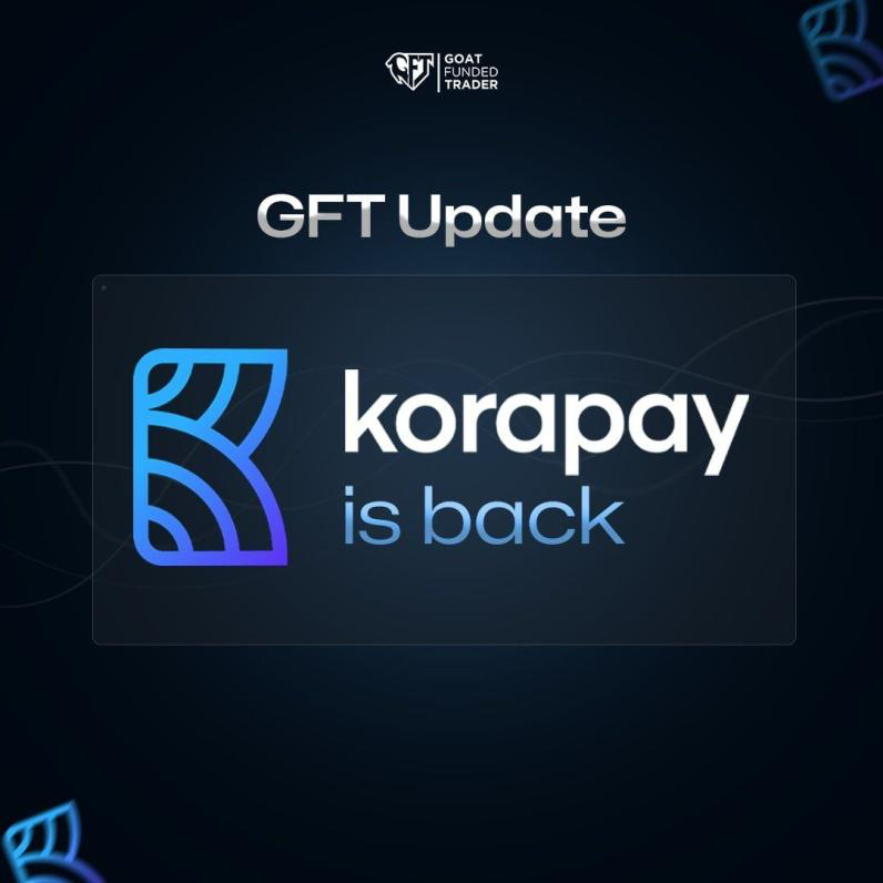 Goat Funded Trader (GFT) reintroduces Korapay to streamline transactions for traders to support its global clientele.
