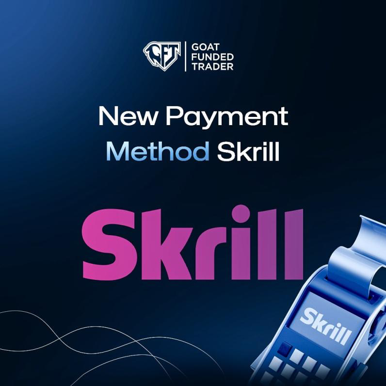 Goat Funded Trader (GFT) has announced an important update to its payment method list with the integration of Skrill.