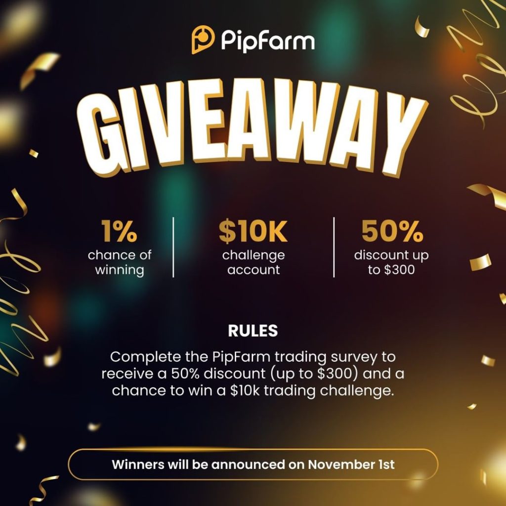 PipFarm is inviting traders to participate in an engaging trading survey that promises exciting rewards! Check it out!