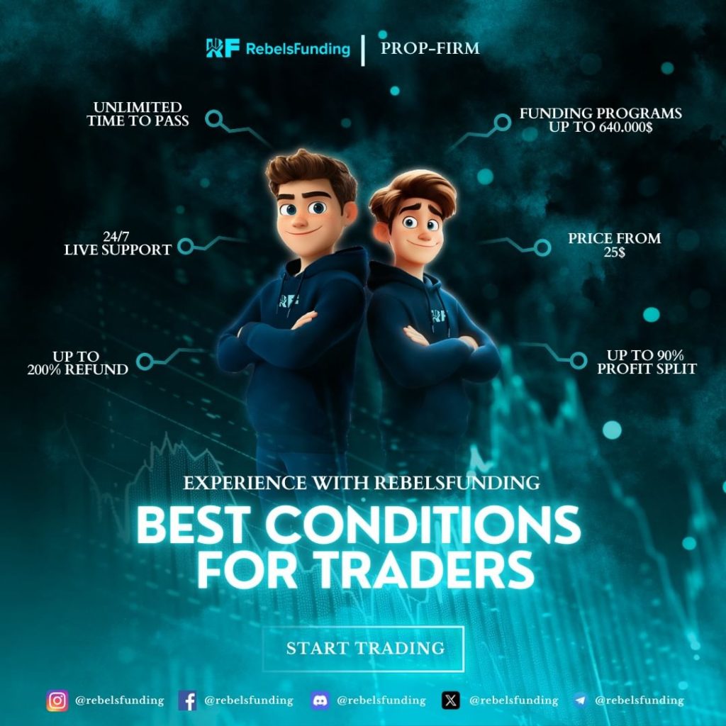 RebelsFunding continues to stand out in the industry with its attractive trading features designed to meet the needs of traders.