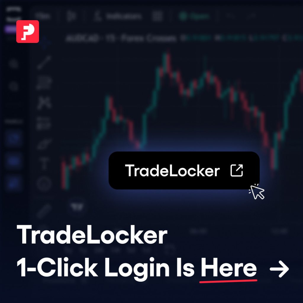 FunderPro introduced the TradeLocker 1-Click Login feature, which eliminates the need for multiple steps to access trading accounts.