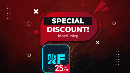 RebelsFunding Exclusive 25% Discount for Aspiring Traders!