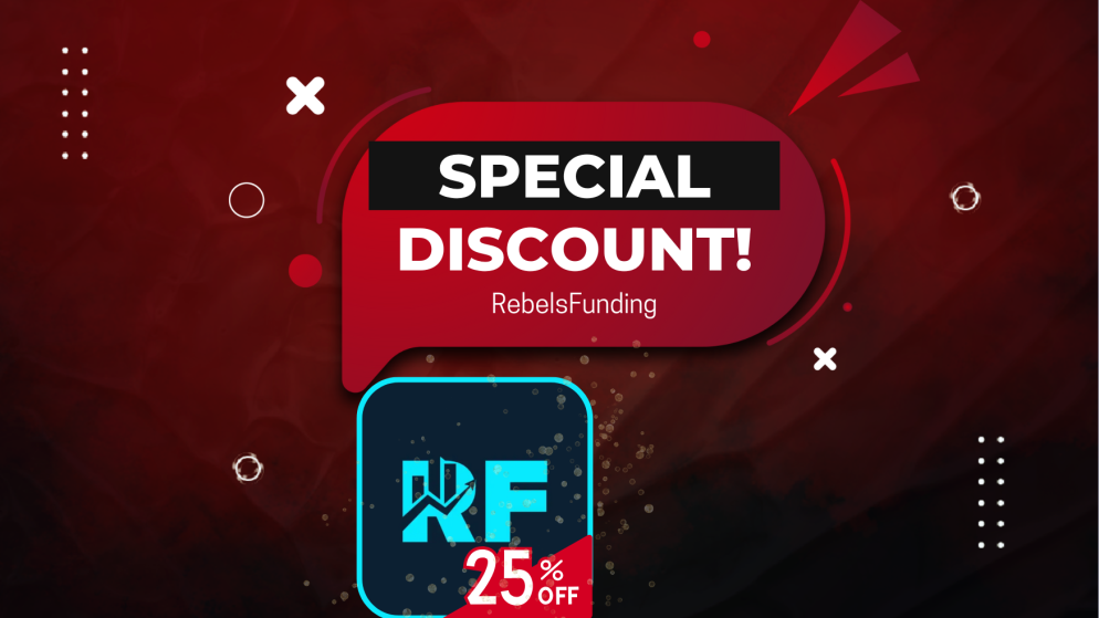 RebelsFunding Exclusive 25% Discount for Aspiring Traders!