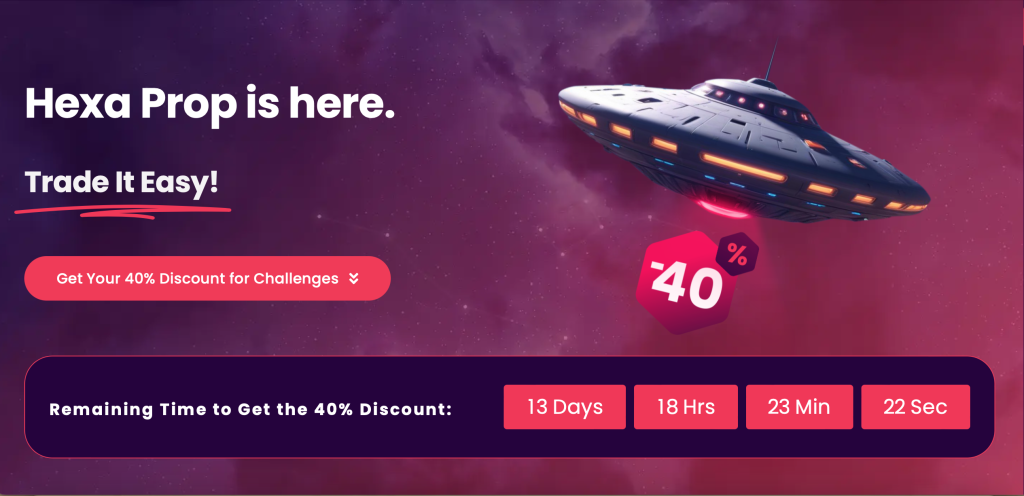 In an exciting pre-launch event, Hexa Prop will begin offering early access starting on Monday, October 28, today!
