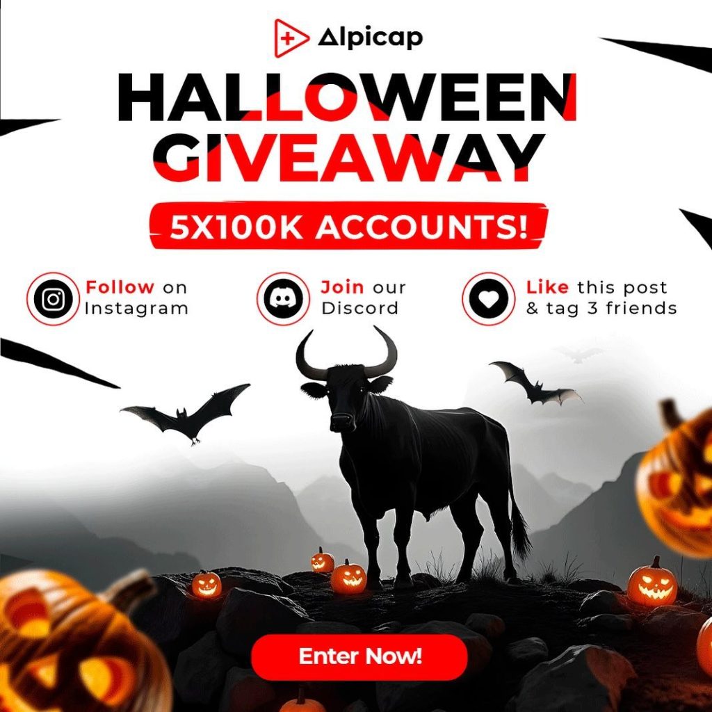 In a thrilling twist this Halloween, Alpicap has launched an exciting giveaway, offering participants the chance to win.