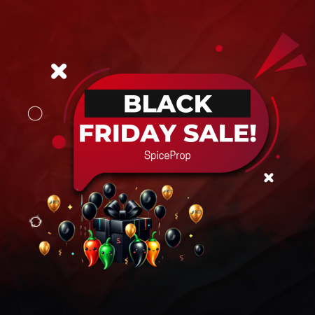 Sizzle Into Savings: SpiceProp New Black Friday Offers!