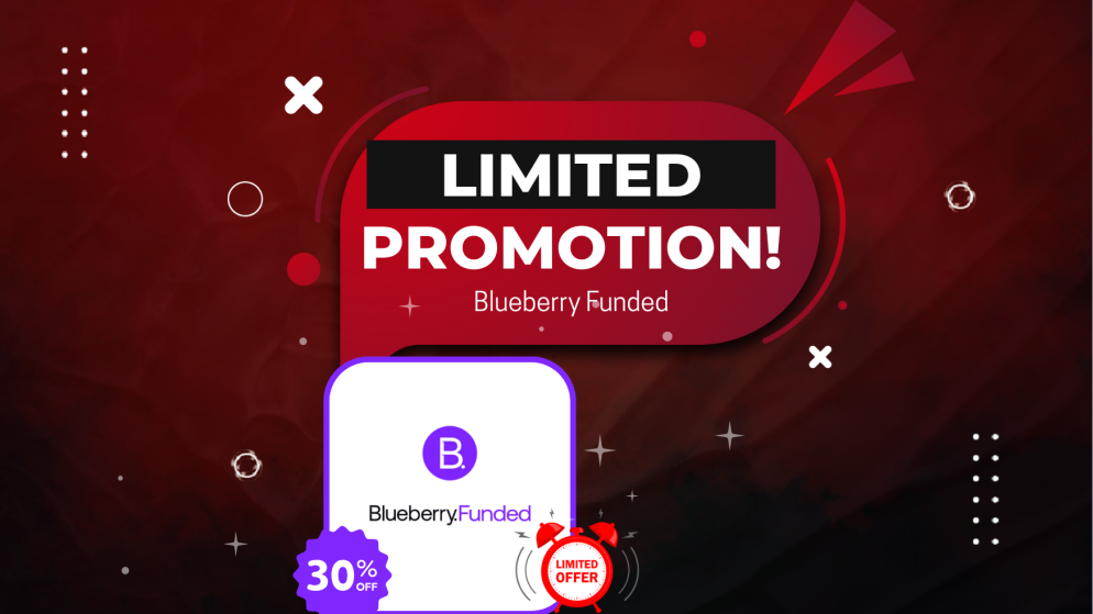 Blueberry Funded Offers Limited Time 30% Offer for FPR Users!