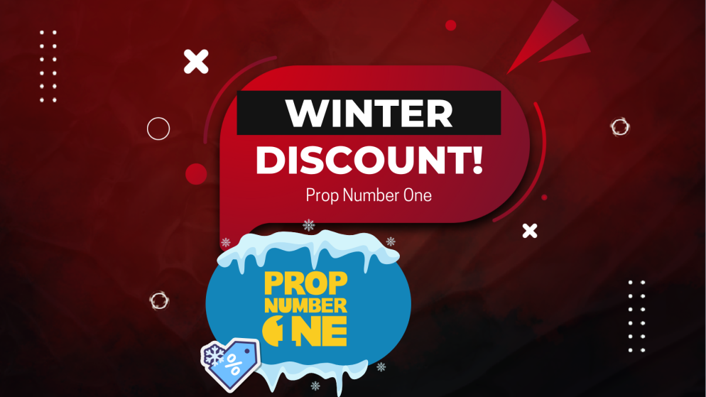 Prop Number One January Promotion with 40% Discount!
