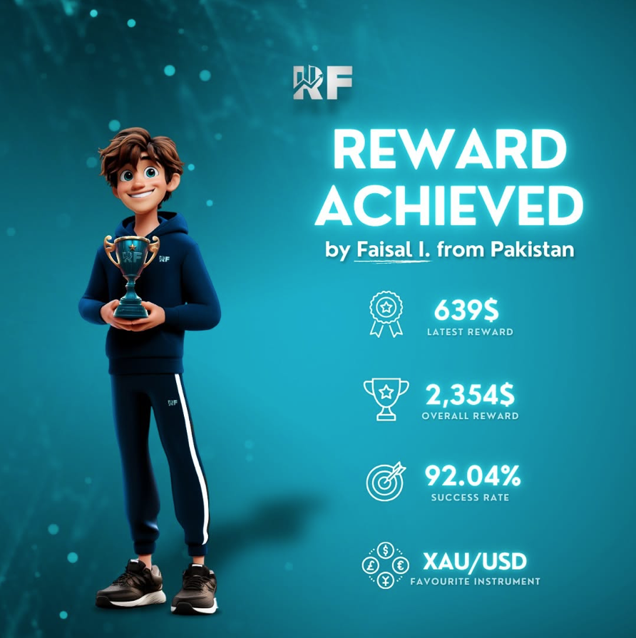 RebelsFunding has proudly announced another statistics milestone for one of its traders, Faisal, from Pakistan.