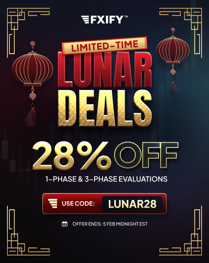 FXIFY is kicking off the Lunar New Year celebrations with an exclusive trading deal for new and seasoned traders.