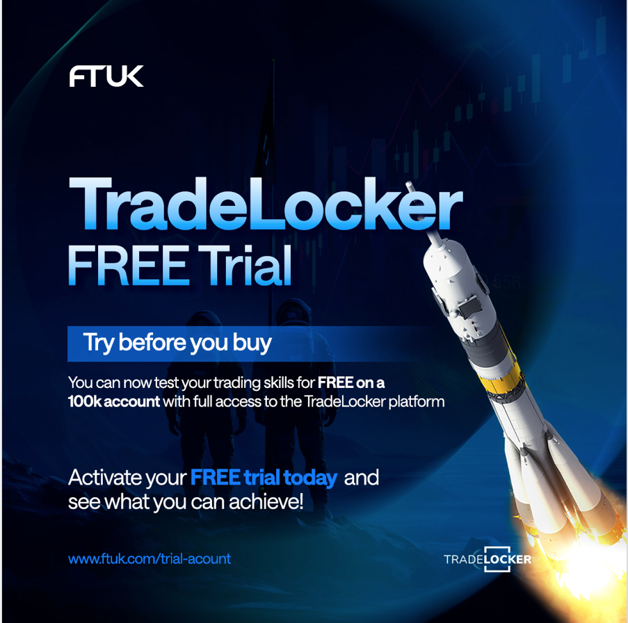 FTUK has just announced a new opportunity for traders to experience its flagship 100K account through a FREE 14-day trial on TradeLocker.
