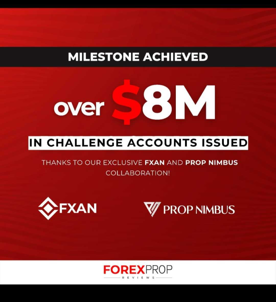 $8M in Challenges? Prop Nimbus Partners with FXAN & FPR! - Forex Prop  Reviews