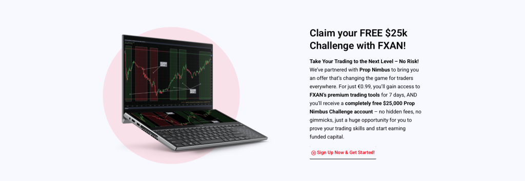 Imagine getting the opportunity to get a Prop Nimbus Free Account Challenge worth $25,000 at no risk!