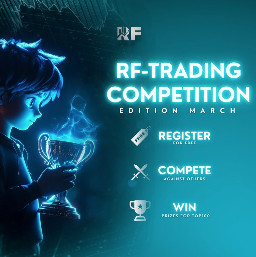 RebelsFunding has shared the details of its March trading competition: "RF-TRADING COMPETITION - EDITION MARCH."