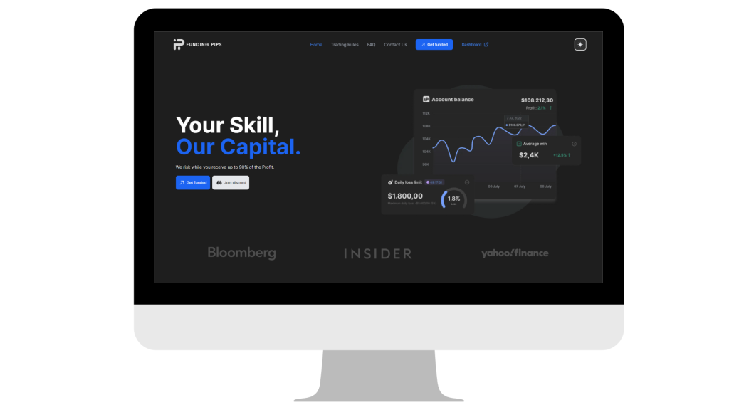 FundingPips is a prop firm dedicated to nurturing and advancing traders throughout their professional journey. 