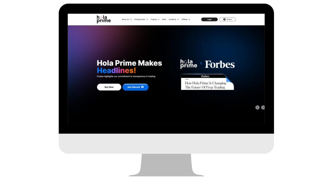 Forex Prop Reviews is excited to announce the listing of a new proprietary trading firm to its platform: Hola Prime.