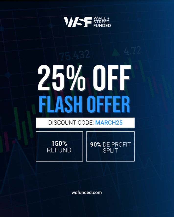 Wall Street Funded has kicked off March with an exciting offer for its community of traders to boost trader engagement.