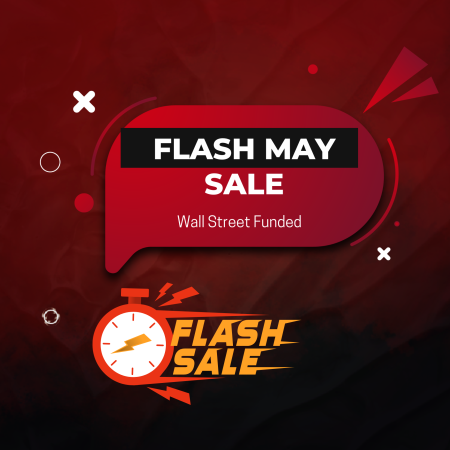 Wall Street Funded May Flash Sale with 15% Profit Share Bonus