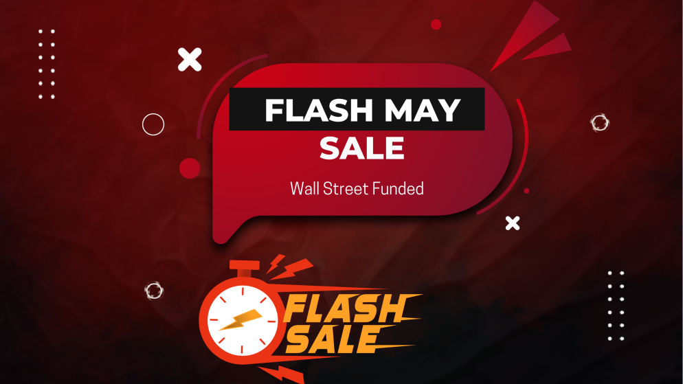 Wall Street Funded May Flash Sale with 15% Profit Share Bonus