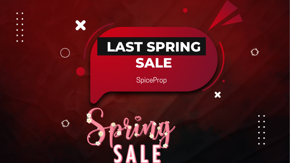 SpiceProp Shares Last Big Sale of Spring with Up to 20% Off
