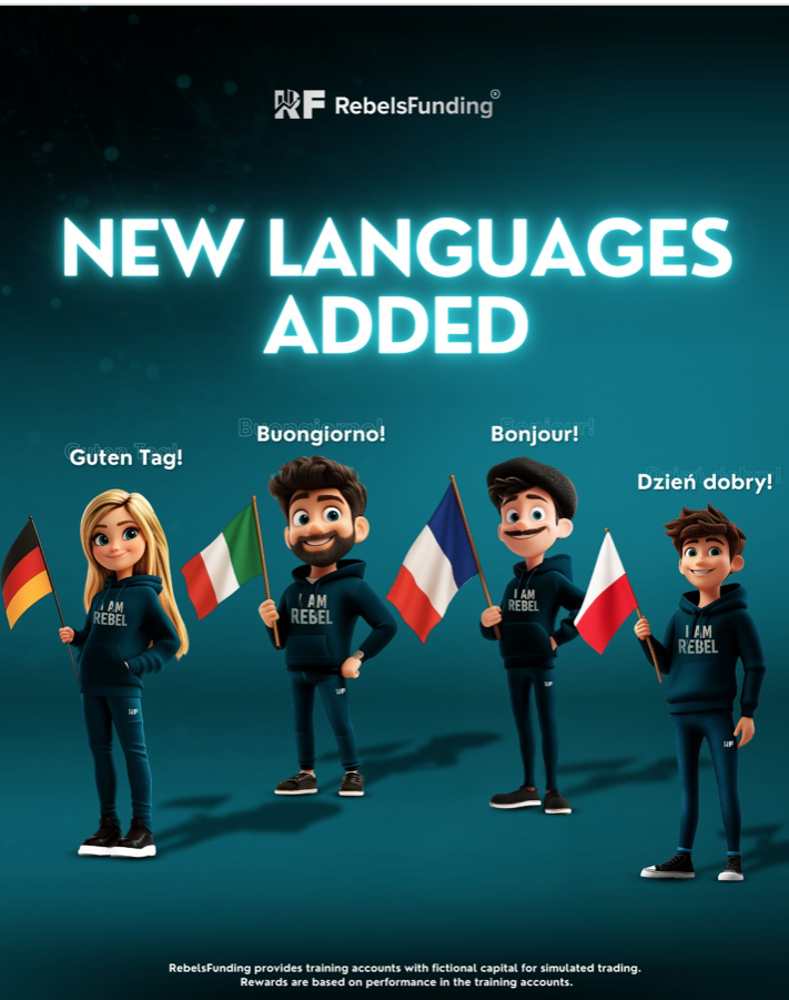 RebelsFunding has announced the addition of new languages to its platform to enhance accessibility and inclusivity.
