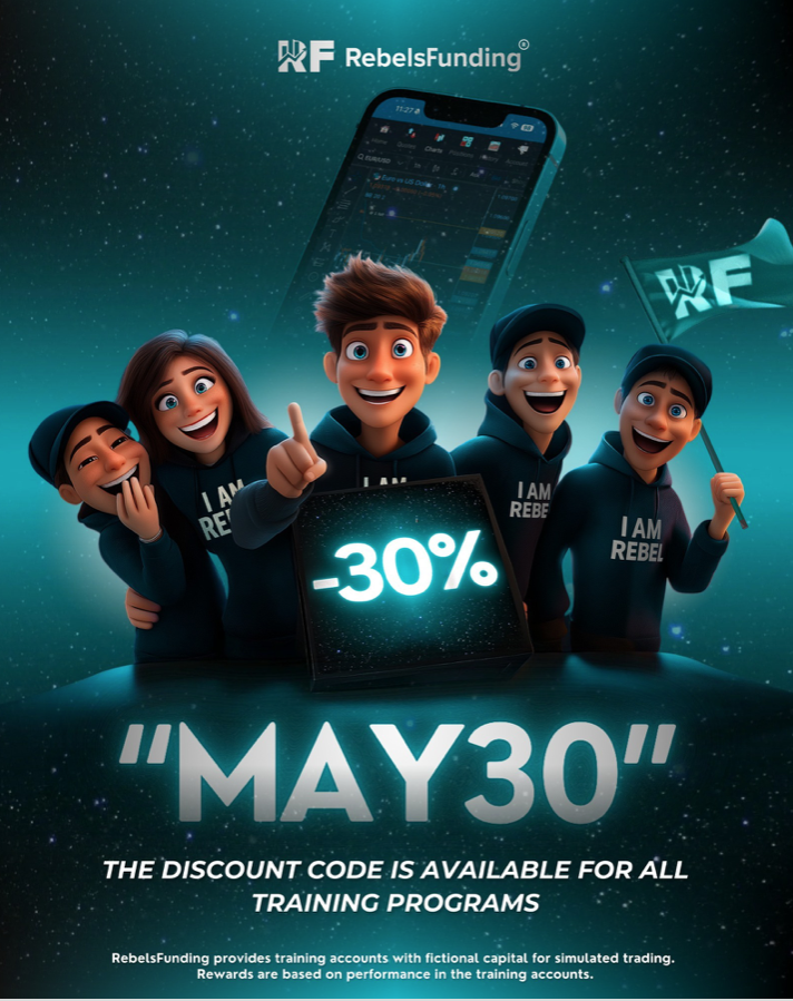 RebelsFunding has announced an exciting limited-time May Offer for aspiring and seasoned traders alike.