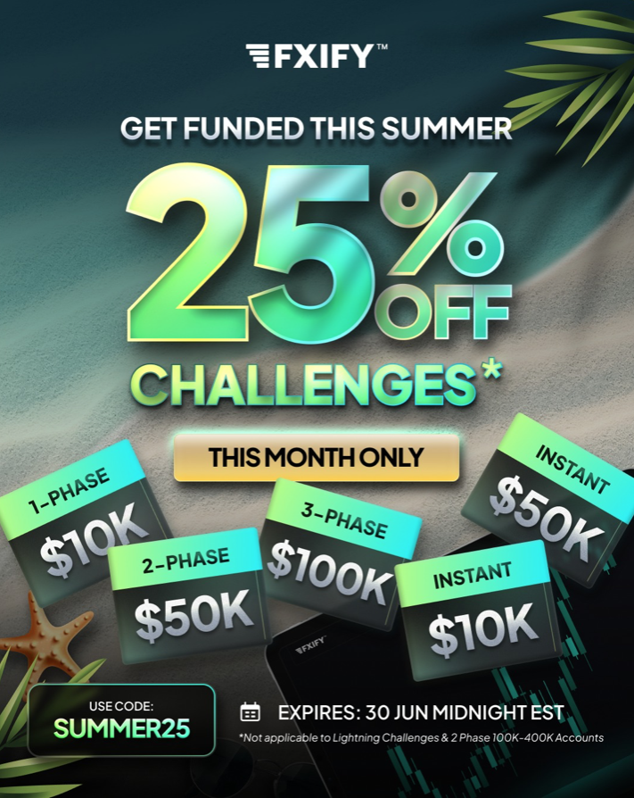 FXIFY has just shared an exciting summer offer designed to support both new and seasoned traders on their journey to independence.