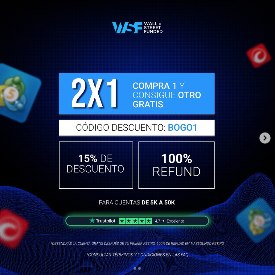 Wall Street Funded has just shared an exciting new BOGO promo designed to attract traders of all levels. Read about it all!