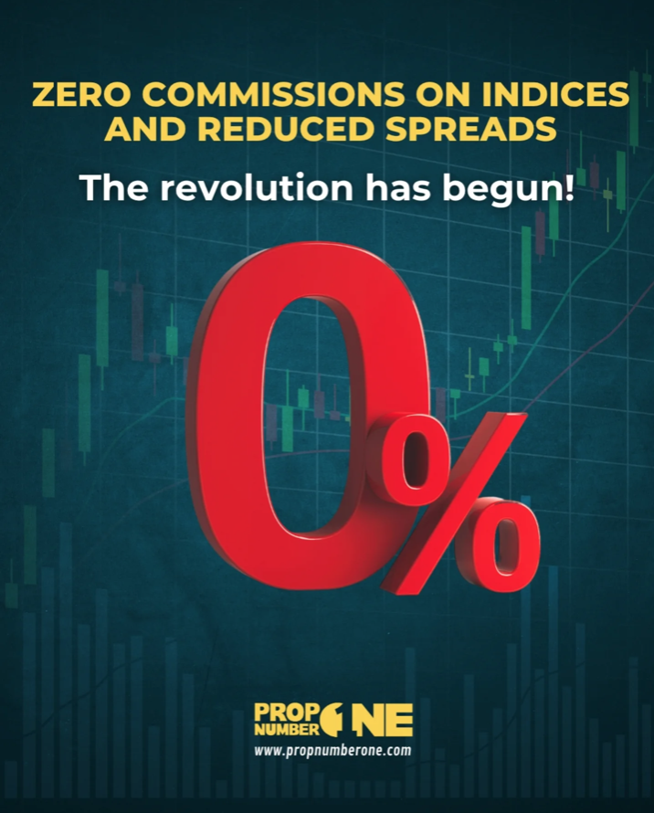 Prop Number One has just shared a major trading advantage for its users—effective June 17, traders can now enjoy zero commissions.