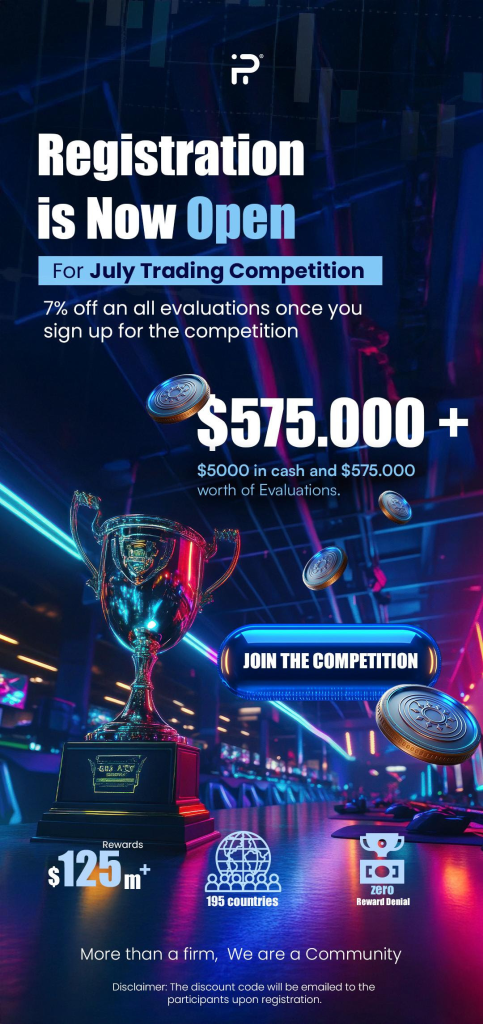 FundingPips has officially opened registration for its highly anticipated July Competition, inviting traders from around the globe.