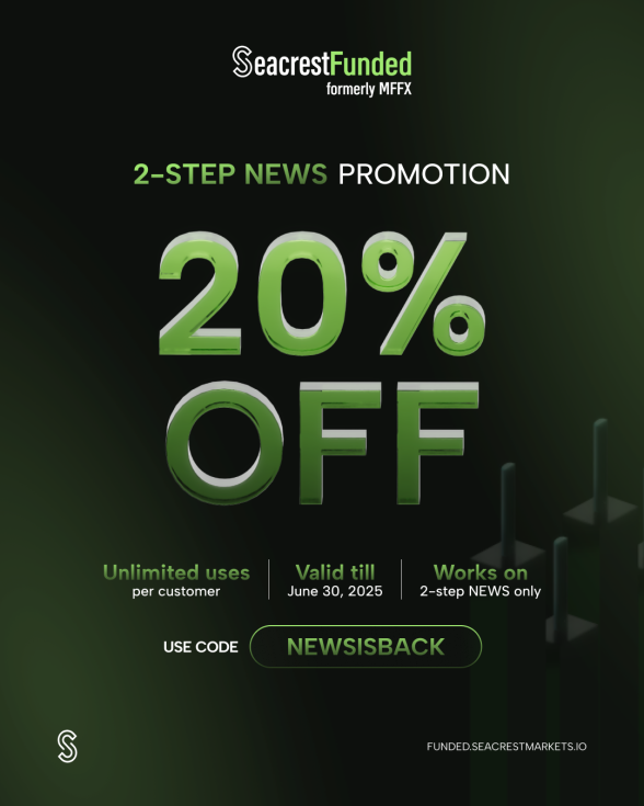 SeacrestFunded has shared a new offering for traders: the 2-Step News Plan, tailored specifically for those who thrive on market volatility.