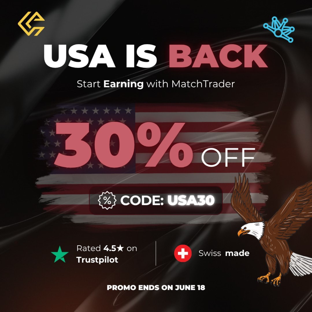 Crypto Fund Trader is reigniting its presence in the US market with a new limited-time offer on its MatchTrader platform.