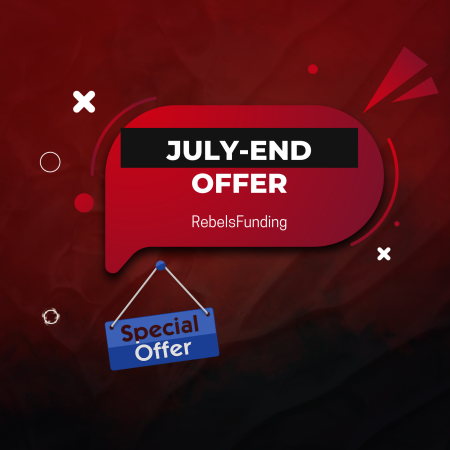 RebelsFunding 25% July-End Offer on All Prop Trading Programs