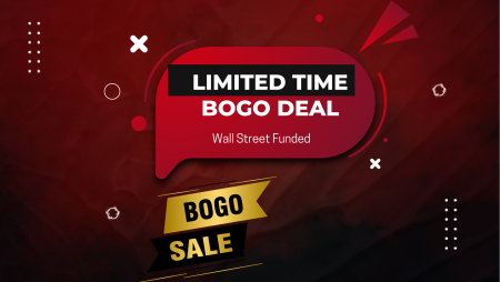 Wall Street Funded BOGO Deal: Free Account & 100% Rewards