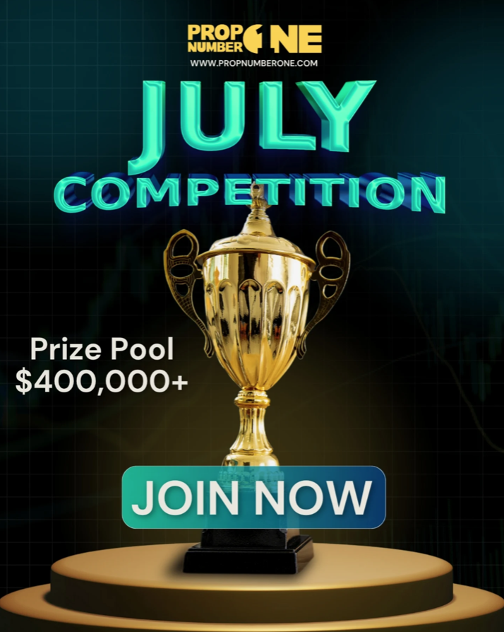 Prop Number One has officially opened registration for its July Competition, offering traders the opportunity to showcase their skills.