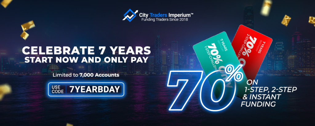 City Traders Imperium (CTI) is marking its 7th anniversary with an exclusive and limited-time offer for aspiring and professional traders.