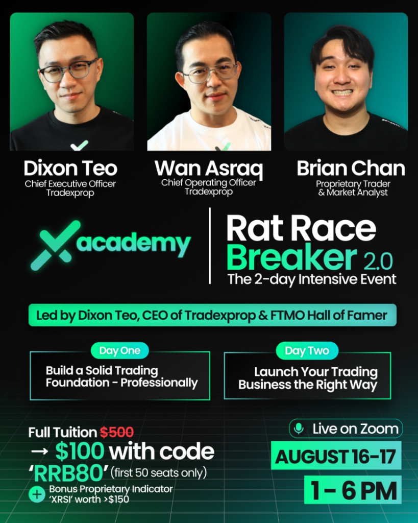 Tradexprop has announced the return of its acclaimed trading program — RRB 2.0 (Break the Rat Race) — taking place live on Zoom.