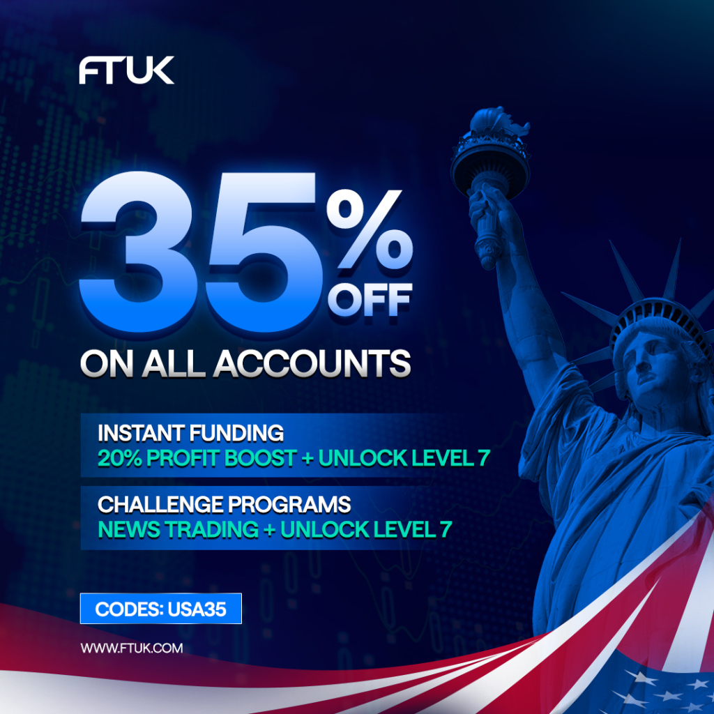 FTUK has just shared its latest Independence Day offer — and it's one that traders won't want to miss. Take advantage of it.