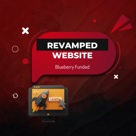 Blueberry Funded New Website for a Faster Trading Experience