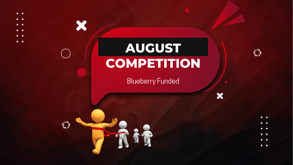 Blueberry Funded Instant Funding August Competition for Traders