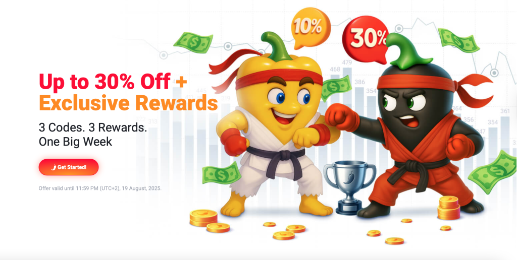 SpiceProp has shared a special August offer event offering traders exclusive discounts and bonus rewards for a limited period.