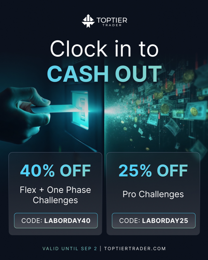 TopTier Trader has announced an exciting Labor Day offer, allowing traders to join its programs at heavily discounted rates.