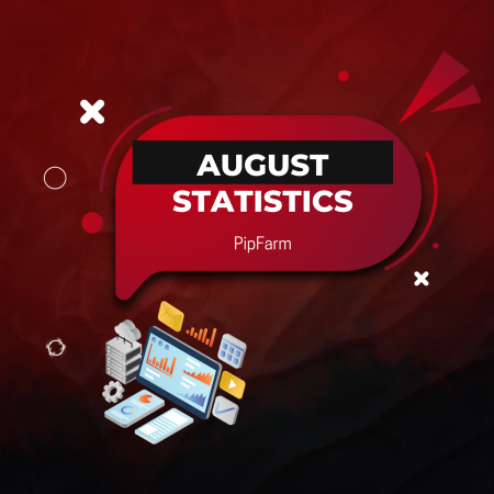 PipFarm August Statistics: $12M Funding & $137K Payouts